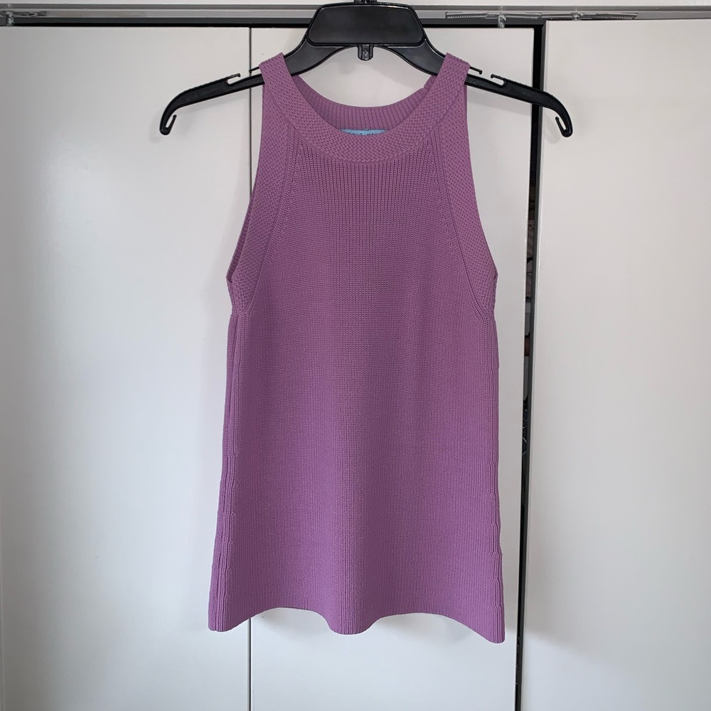ANTONIO MELANI Lilac Purple Tank Top